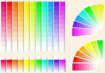 Free Color Swatches Vector - vector #369415 gratis